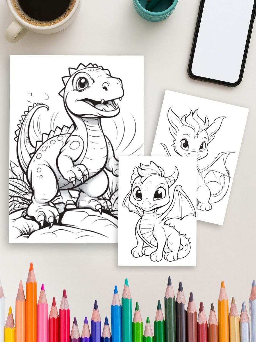 Dino & Dragon Quest – 100 Adventure Pages for Kids - Image 4